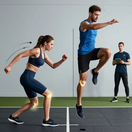 بررسی تکنیک‌های Cutting و Jumping در پیشگیری از آسیب‌های ورزشی زانو و مچ پا