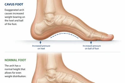 دفورمیتی کاووس فوت (Cavus Foot): تشخیص و اصلاح جراحی