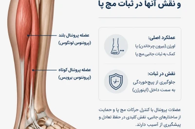 بررسی نقش عضلات پرونئال در ثبات مچ پا | تحلیل عملکرد عضلات خارجی مچ پا