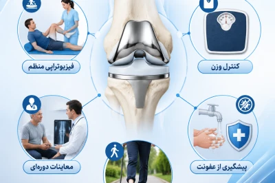 مراقبت از پروتز مفصل و افزایش طول عمر آن | راهنمای جامع نگهداری مفصل مصنوعی