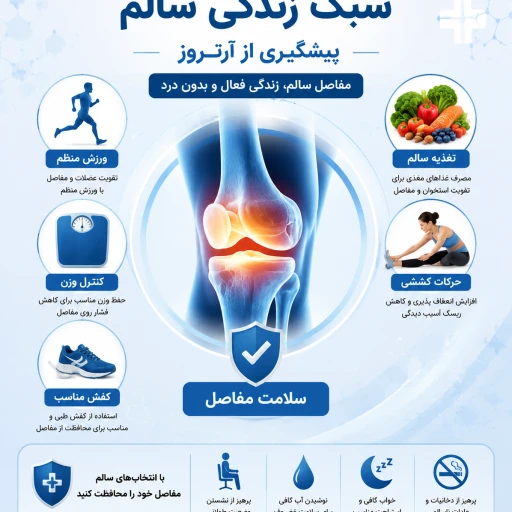 سبک زندگی سالم برای پیشگیری از آرتروز و دردهای مفصلی