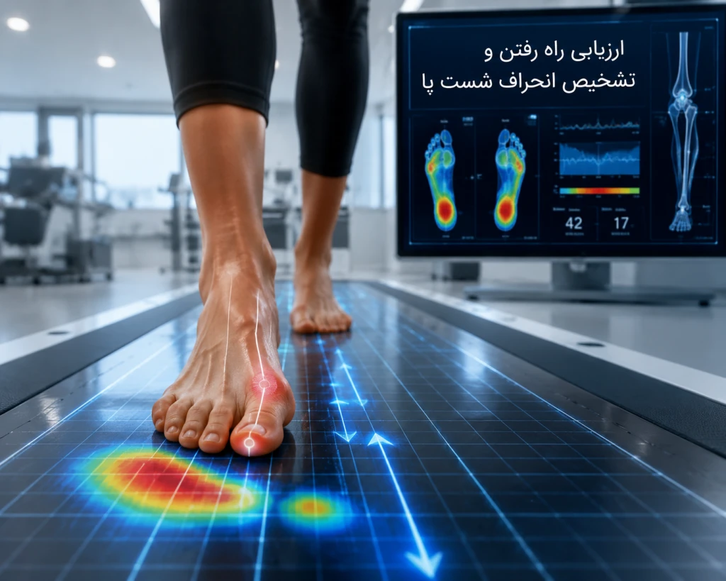 ارزیابی راه رفتن چگونه به تشخیص انحراف شست پا و بی‌ثباتی کمک می‌کند؟