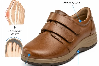 بهترین کفش برای بیماران مبتلا به انحراف شست پا چه ویژگی‌هایی دارد؟
