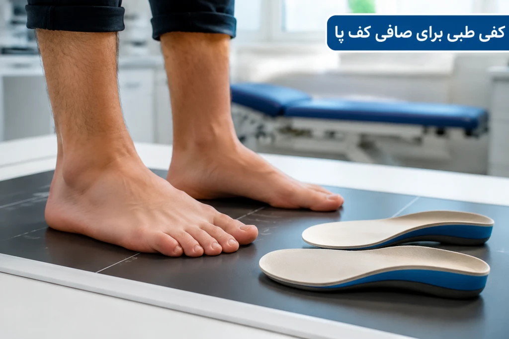 کفی طبی برای صافی کف پا چه زمانی لازم است | بررسی زمان نیاز به کفی طبی ارتوپدی