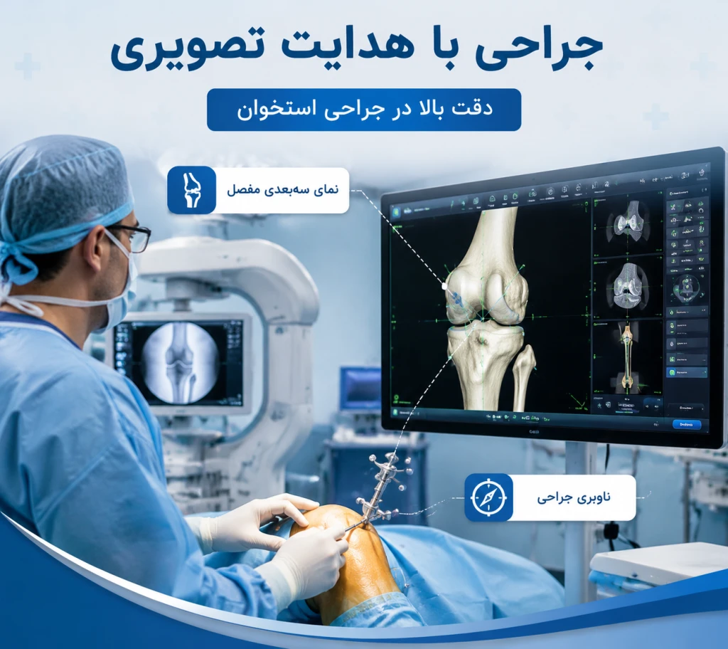 جراحی با هدایت تصویری در ارتوپدی مدرن | دقت بالا در درمان آسیبهای اسکلتیعضلانی