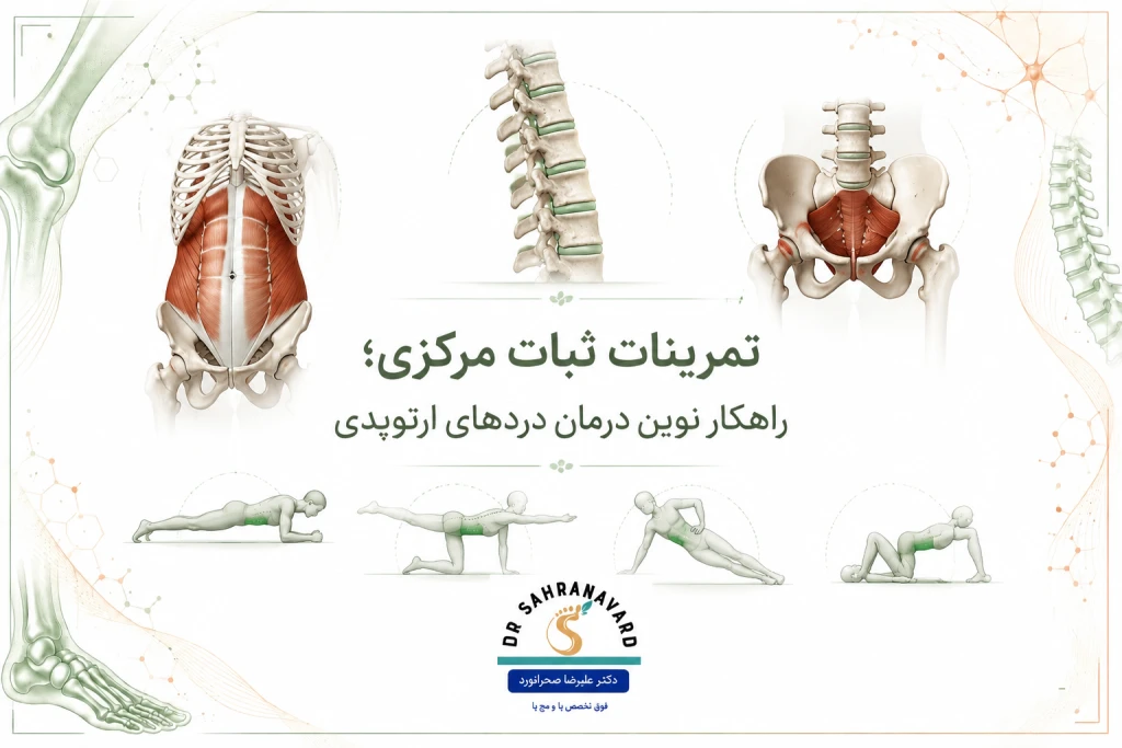 تمرینات ثبات مرکزی (Core Stability) در بیماران ارتوپدی | نقش تقویت عضلات مرکزی در بهبود عملکرد اسکلتی‑عضلانی